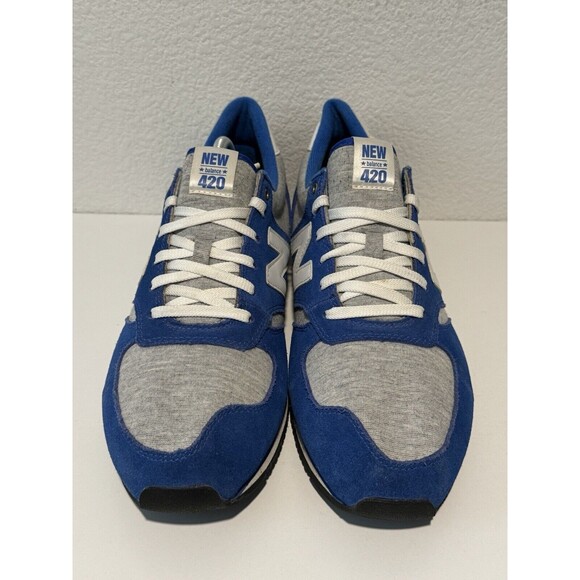 New Balance Mens 420 Running Shoe Size 12 Blue Suede Gray Sneaker Casual Lace Up main image 11